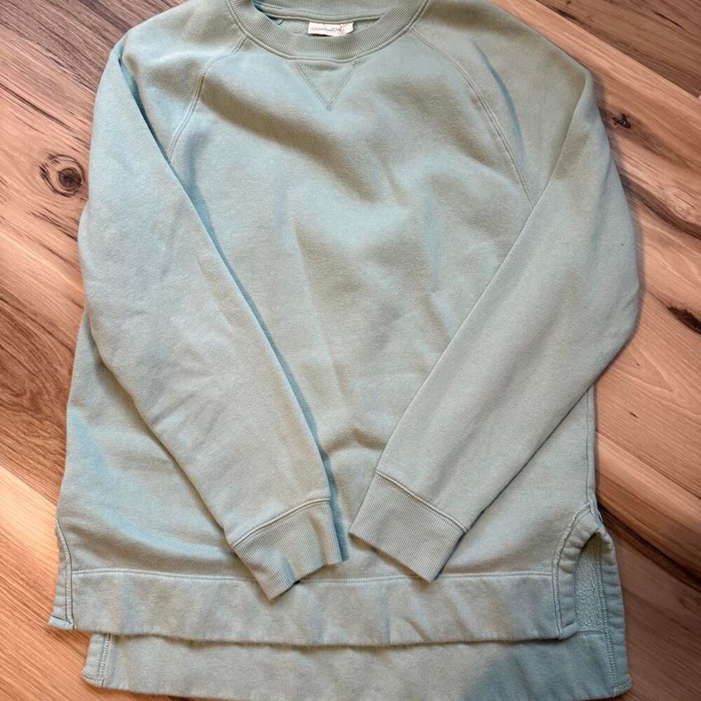 Universal-thread Women's Green and Khaki Sweatshirt
